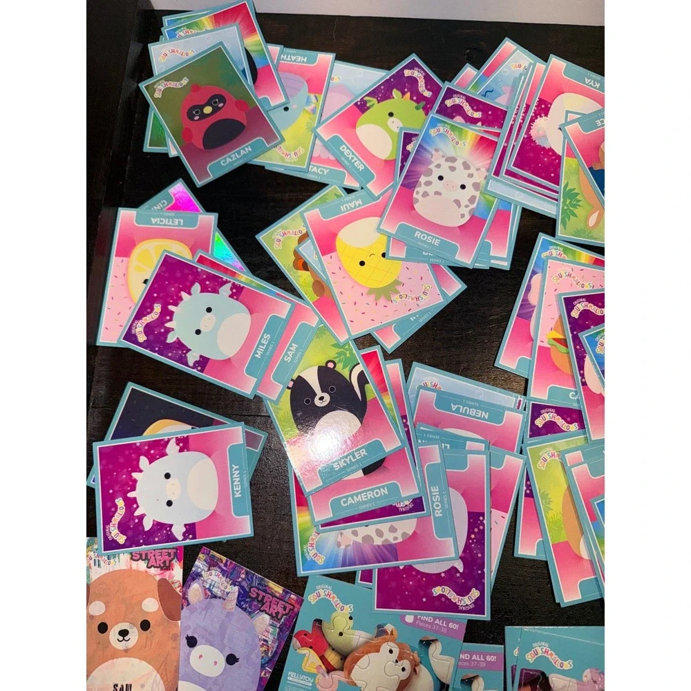 Squishmallows Series 1 Trading Lot Card Lot‎ Holos Mini Rare Puzzle